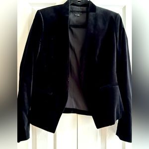 Theory jacket in velvet